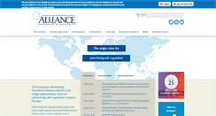 Desktop Screenshot of easa-alliance.org