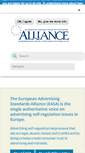 Mobile Screenshot of easa-alliance.org